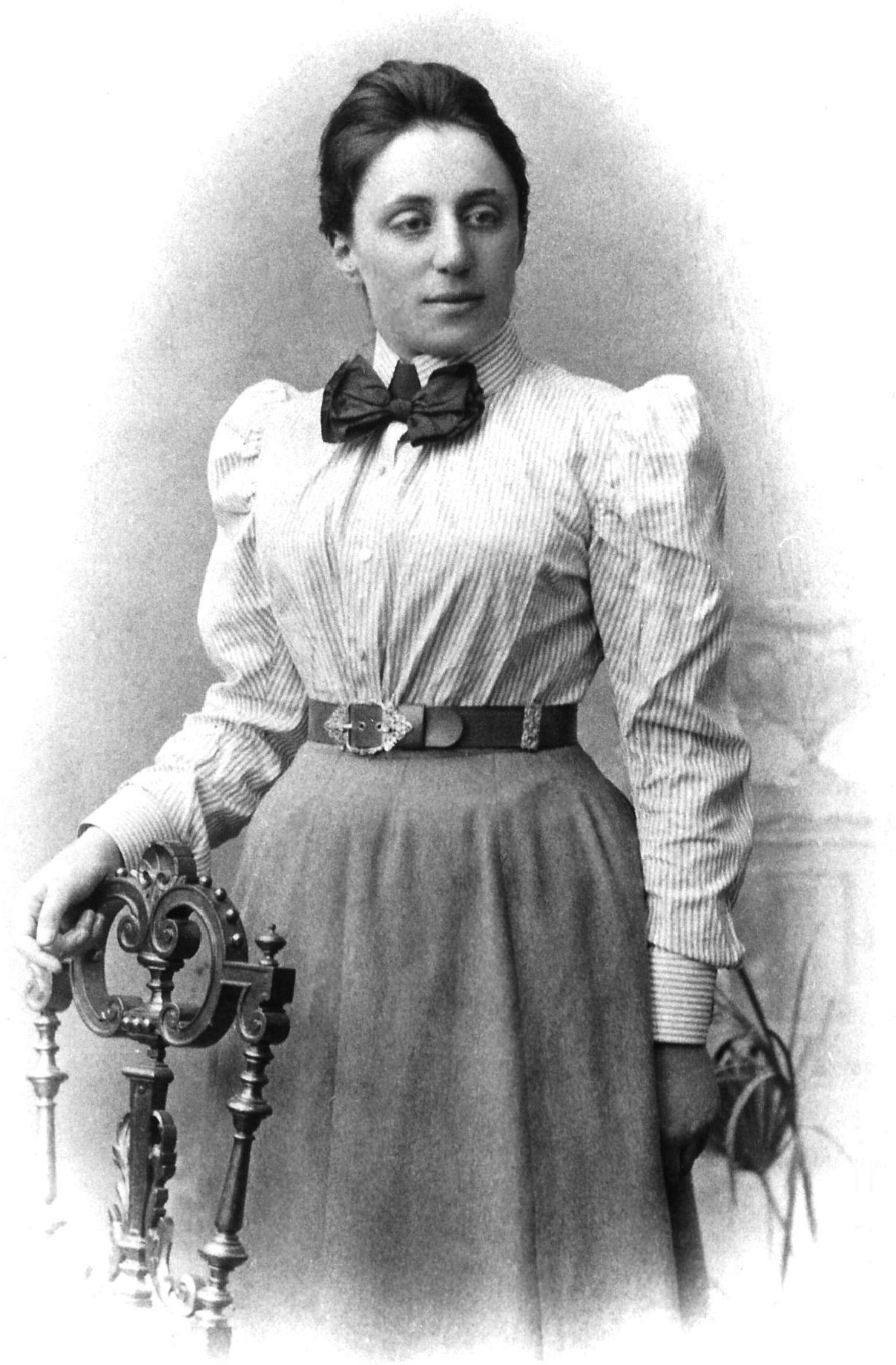 Emmy Noether (23 March 1882 – 14 April 1935)