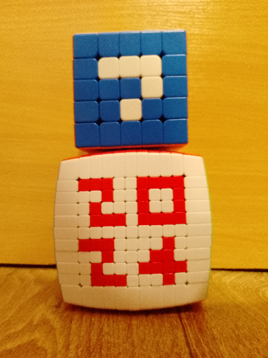 My cubes (5x5x5 and 11x11x11)